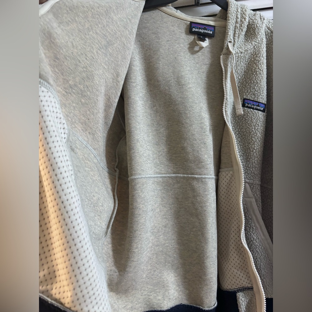 Patagonia Women's Shearling Hoody Hoodie Sz Med - Picture 8 of 12
